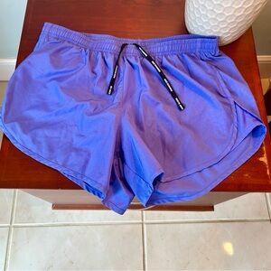 Nike Women's Periwinkle Dri-Fit Athletic Running Shorts